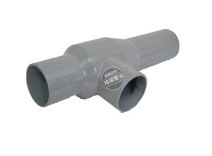 W型接口鑄鐵內(nèi)置旋流葉片三通