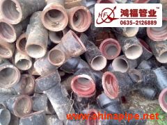 DN100*65承插絲扣三通